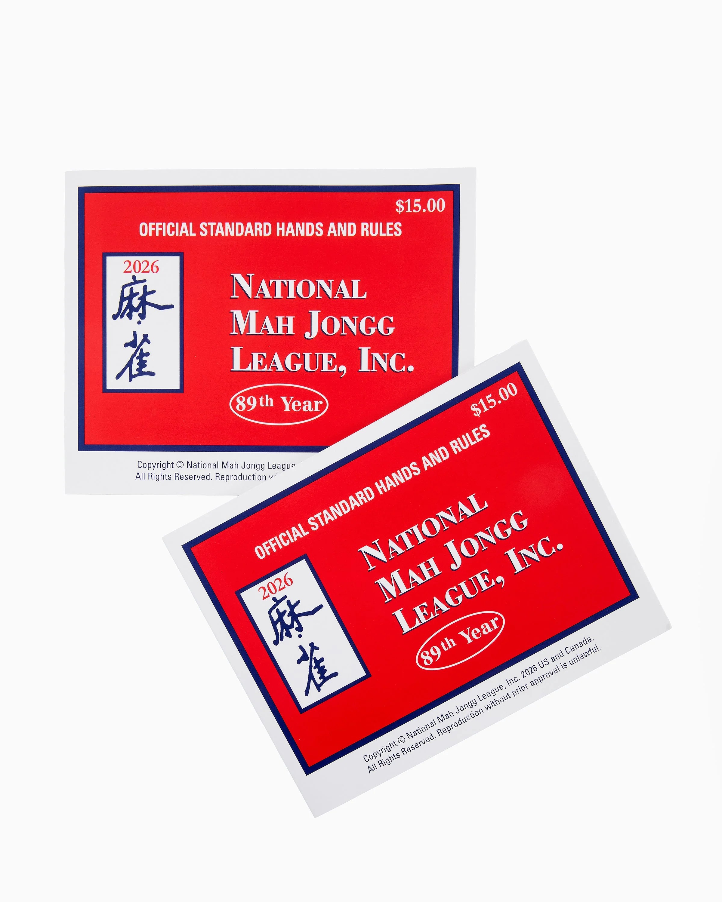 2026 National Mah Jongg League Playing Card - Image 2