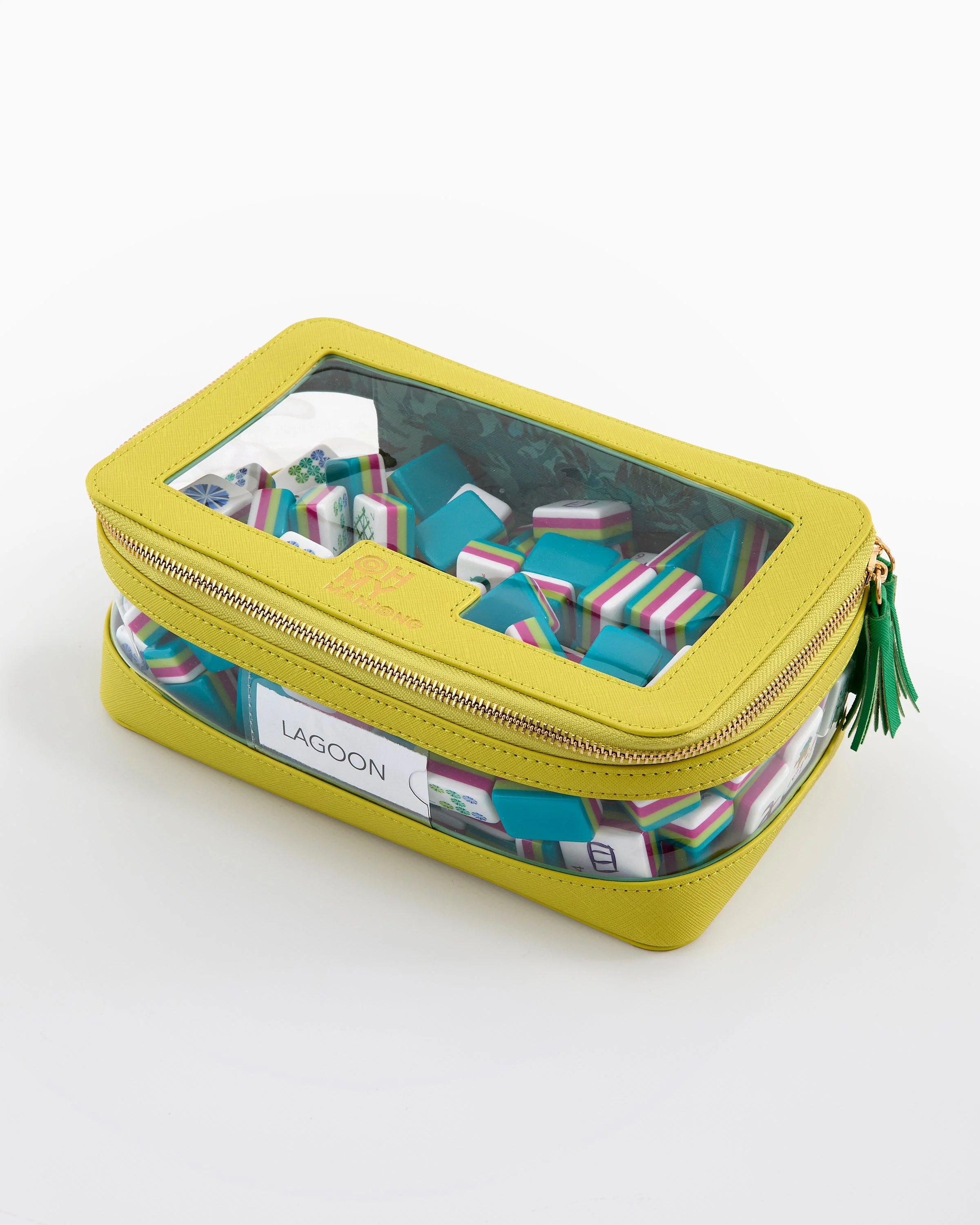 Chartreuse Tile Storage Bag - Image 3