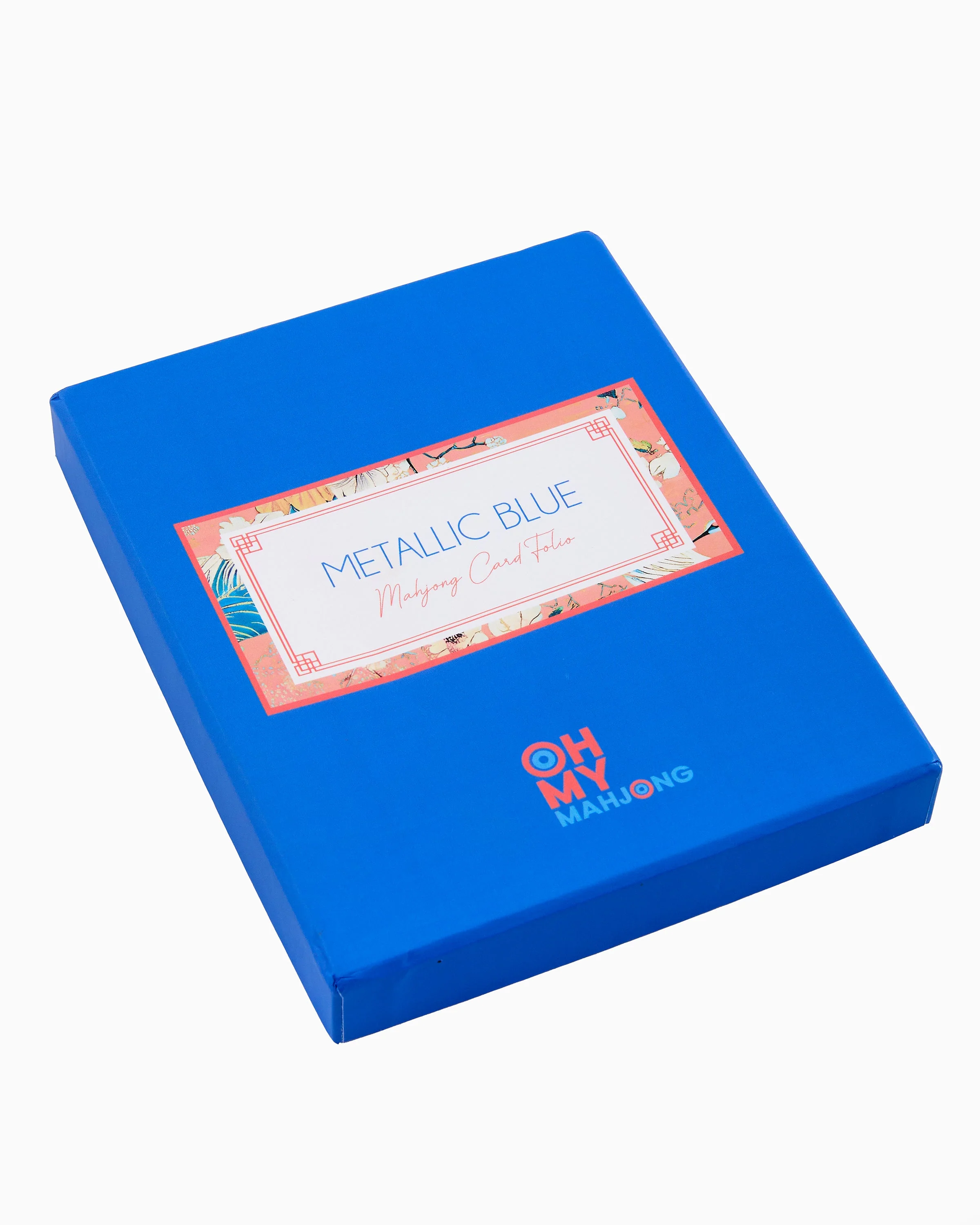 Metallic Blue Mahjong Card Folio - Image 5