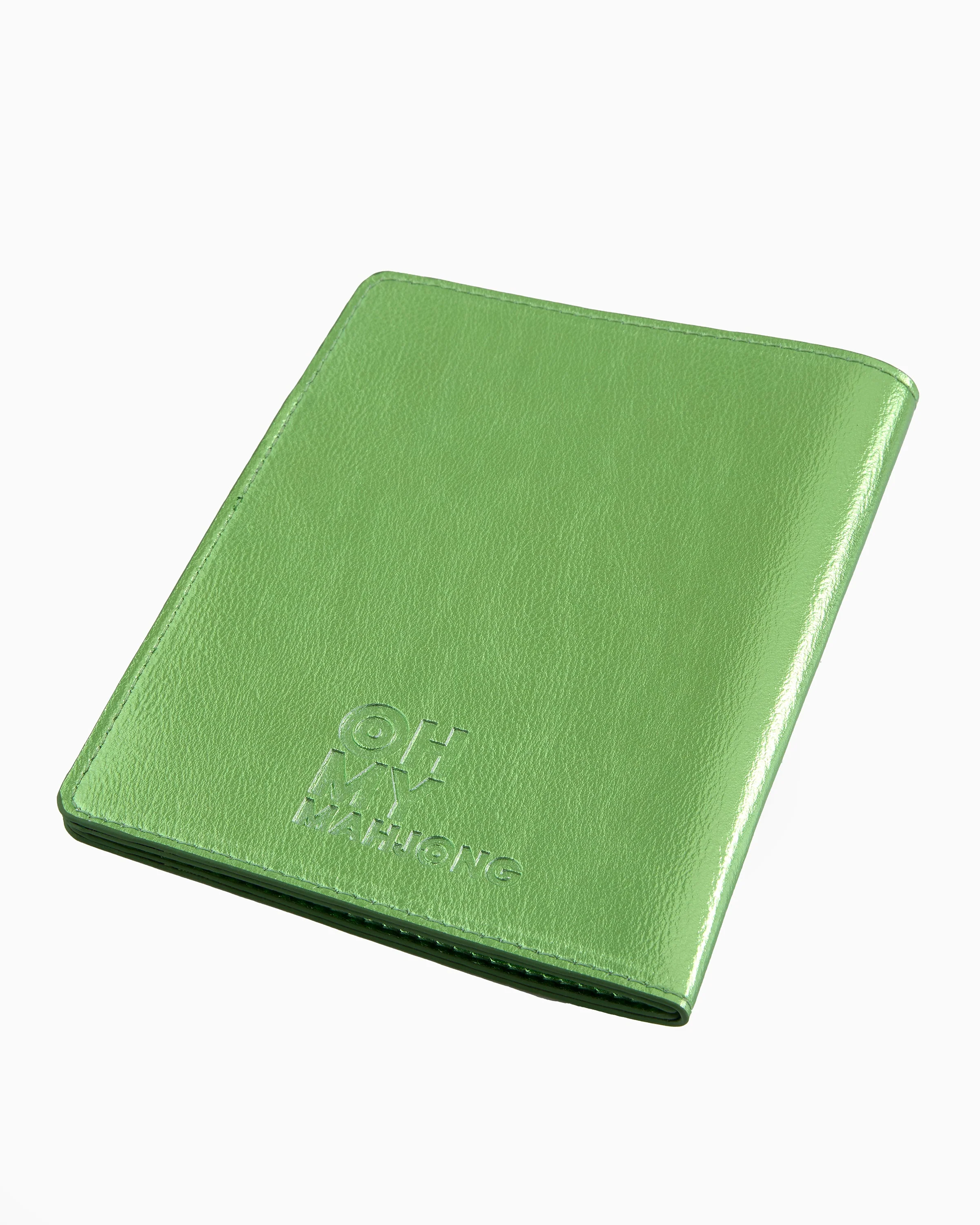 Metallic Green Mahjong Card Folio - Image 4