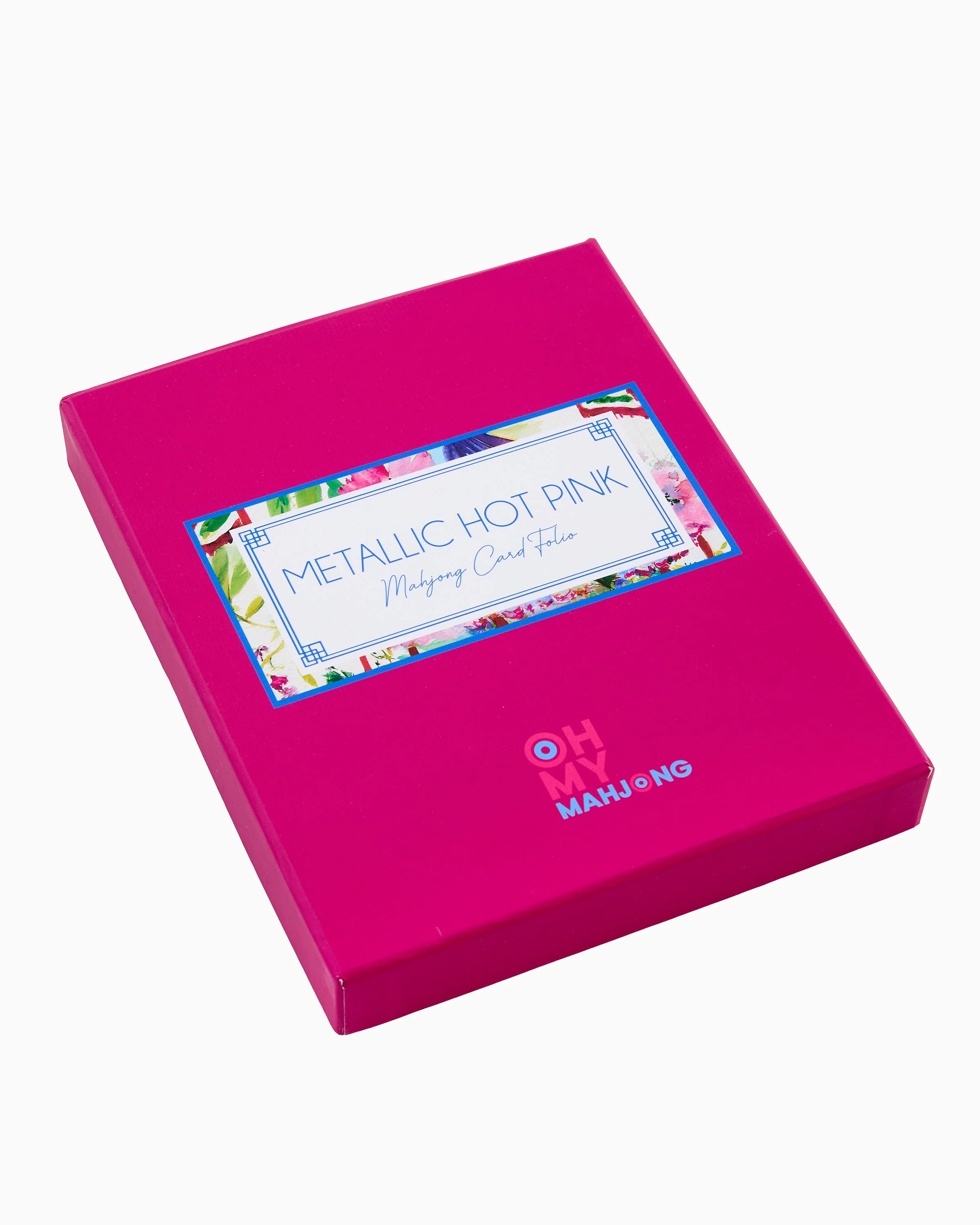 Metallic Hot Pink Mahjong Card Folio - Image 5