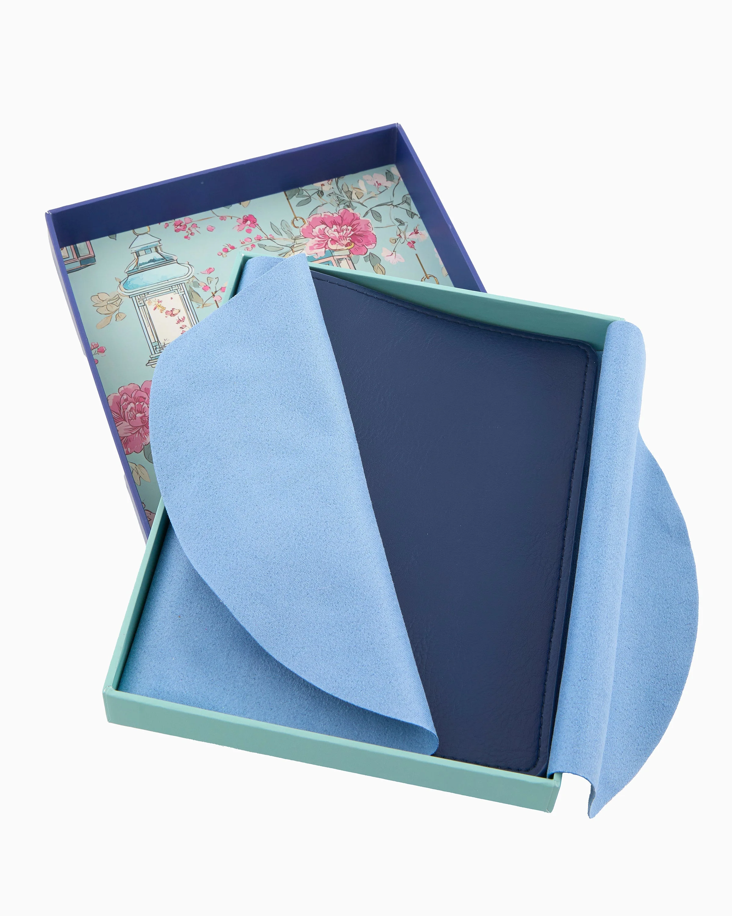Navy Blue Mahjong Card Folio - Image 3