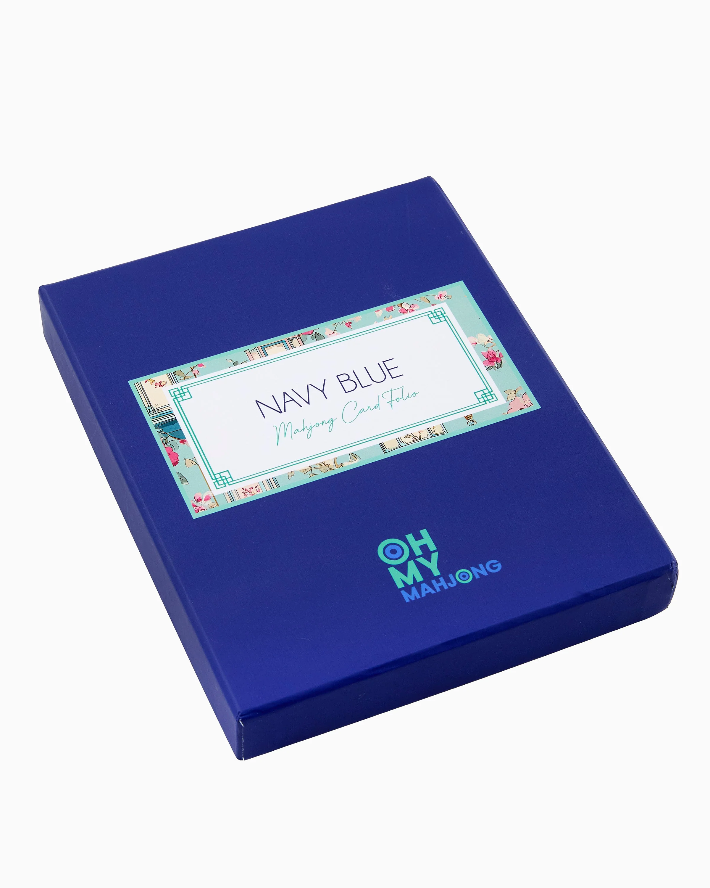 Navy Blue Mahjong Card Folio - Image 5
