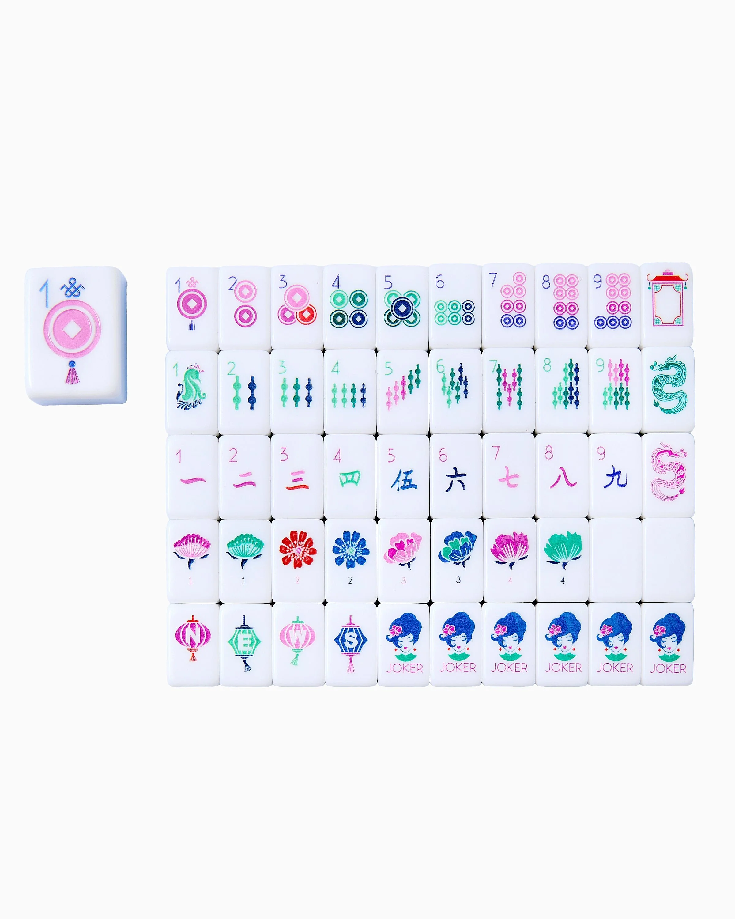 Palm Beach Mahjong Travel Set - Image 5