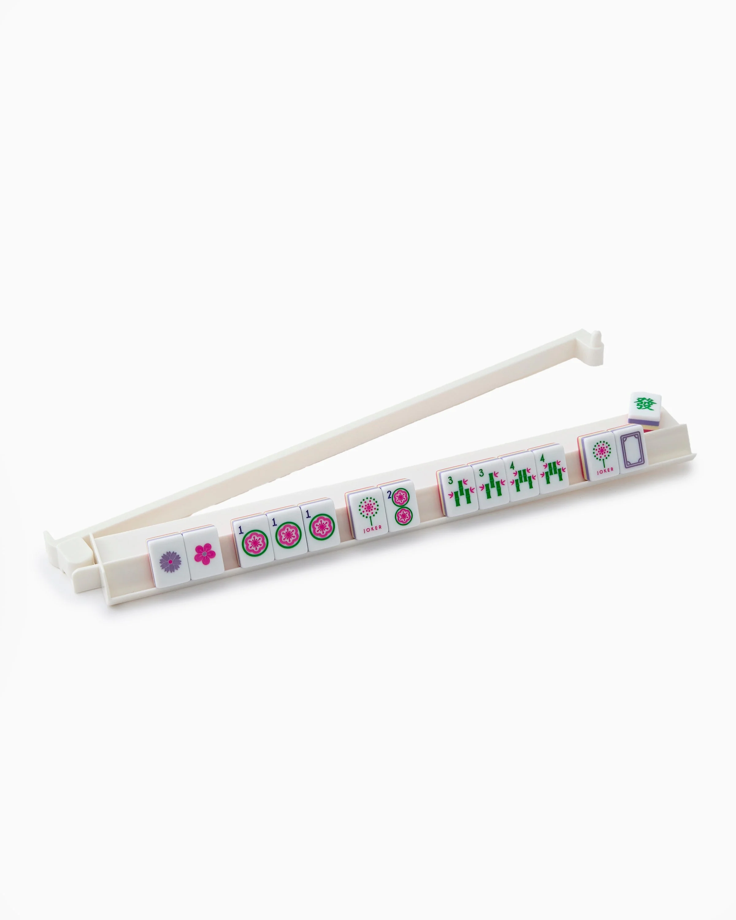 White Acrylic Rack & Pusher Set - Image 3